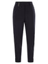 Peserico Women Virgin Wool Blend Trousers With Jewellery by Luosophy