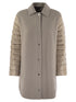 Herno Women Coat With Down Sleeves by Luosophy