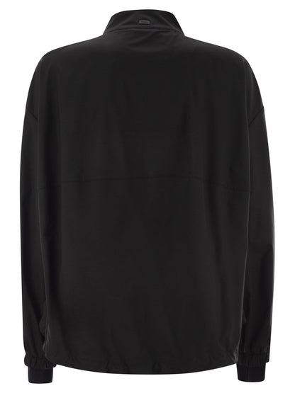 Herno Women Laminar Bomber Jacket With Zip by Luosophy