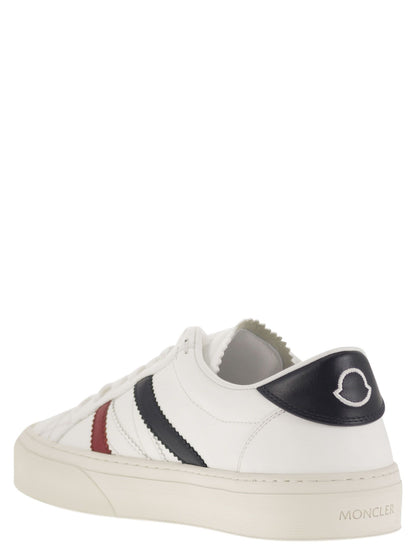 Moncler Women Monaco2 - Leather Trainer by Luosophy