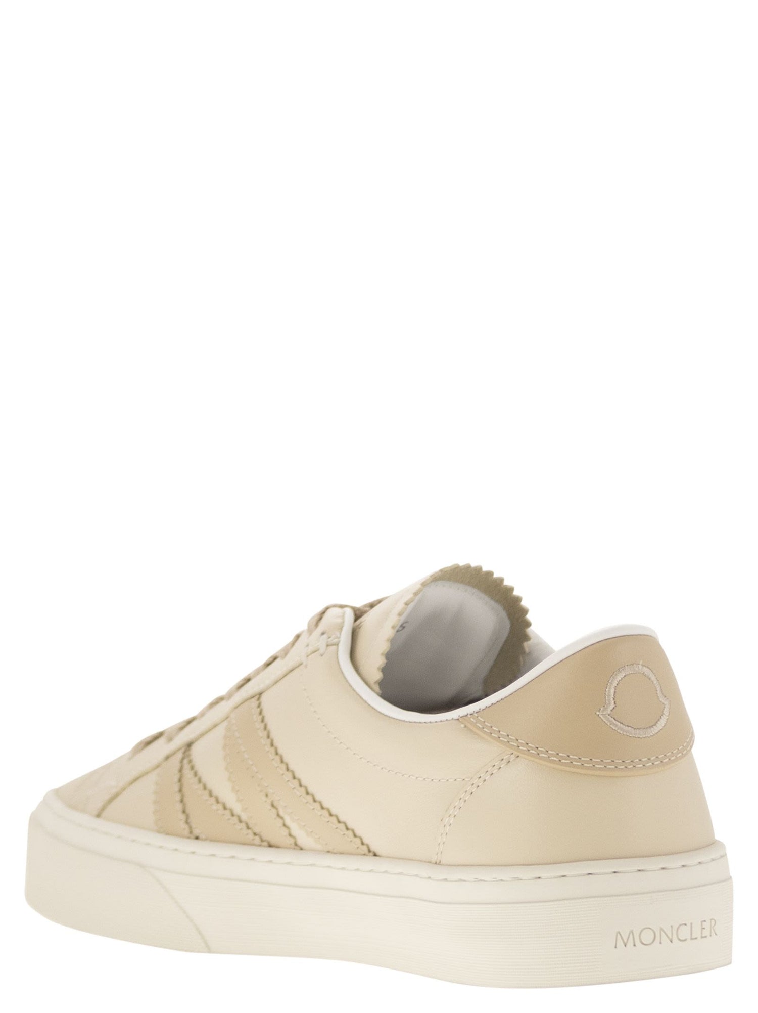 Moncler Women Monaco2 - Leather Trainer by Luosophy