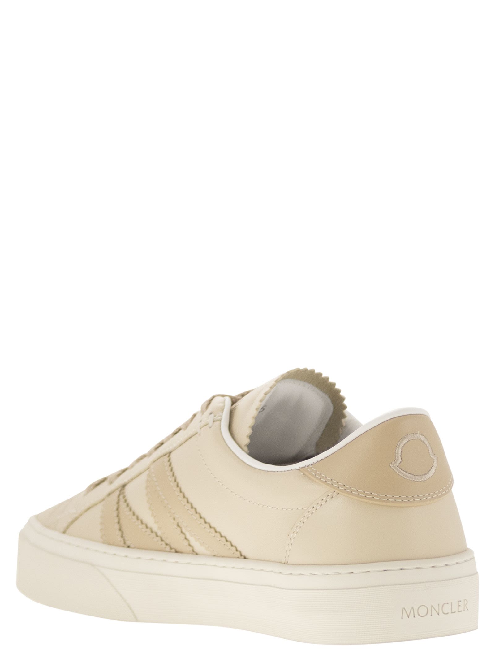 Moncler Women Monaco2 - Leather Trainer by Luosophy