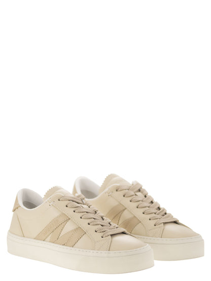 Moncler Women Monaco2 - Leather Trainer by Luosophy