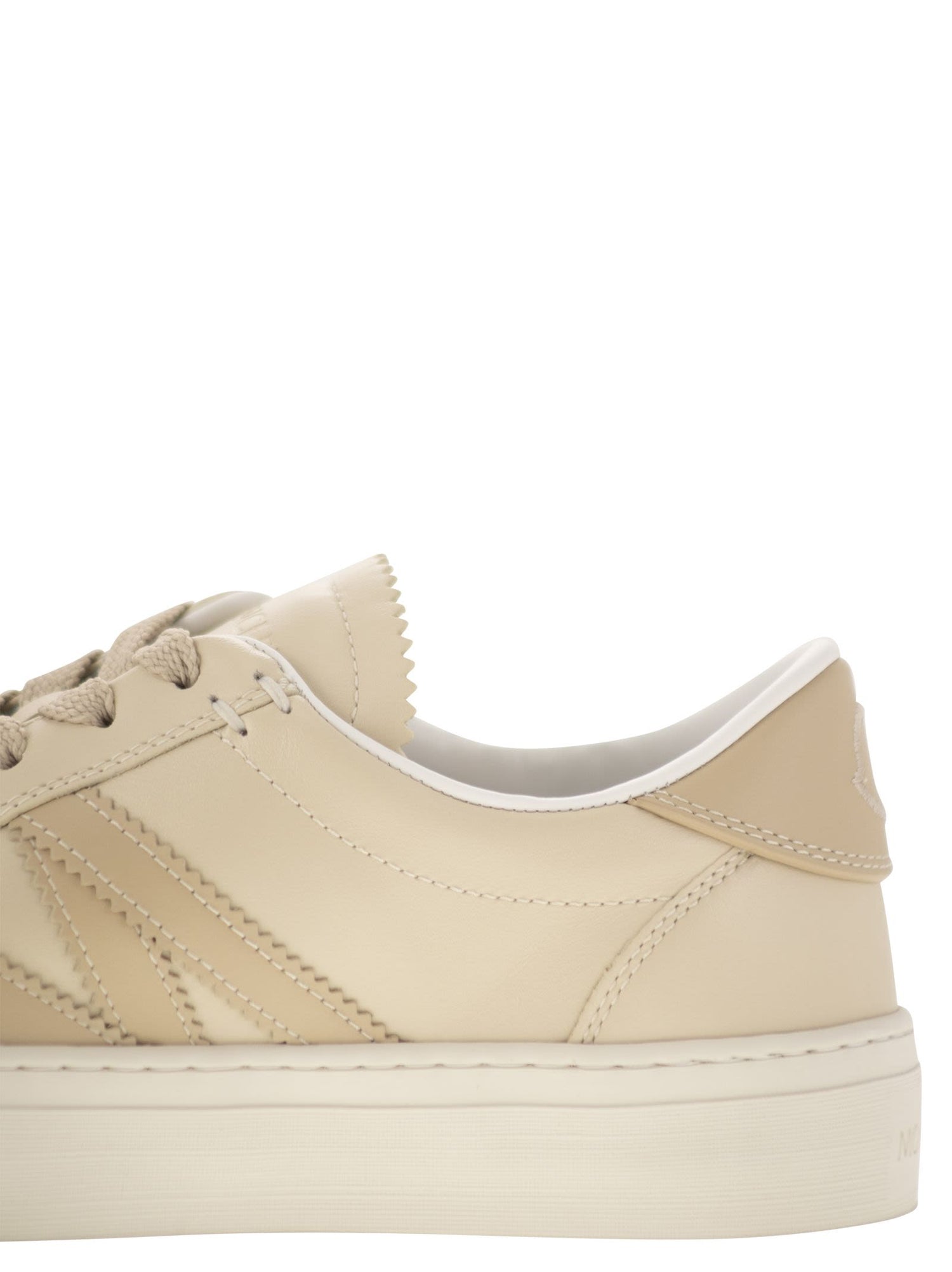 Moncler Women Monaco2 - Leather Trainer by Luosophy