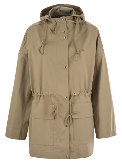 Moncler Women Gaillon - Cotton Hooded Parka by Luosophy