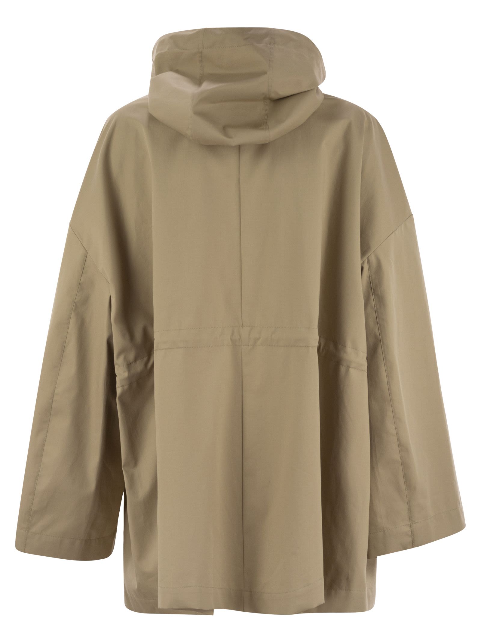 Moncler Women Gaillon - Cotton Hooded Parka by Luosophy