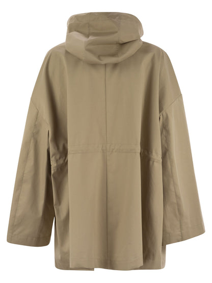 Moncler Women Gaillon - Cotton Hooded Parka by Luosophy