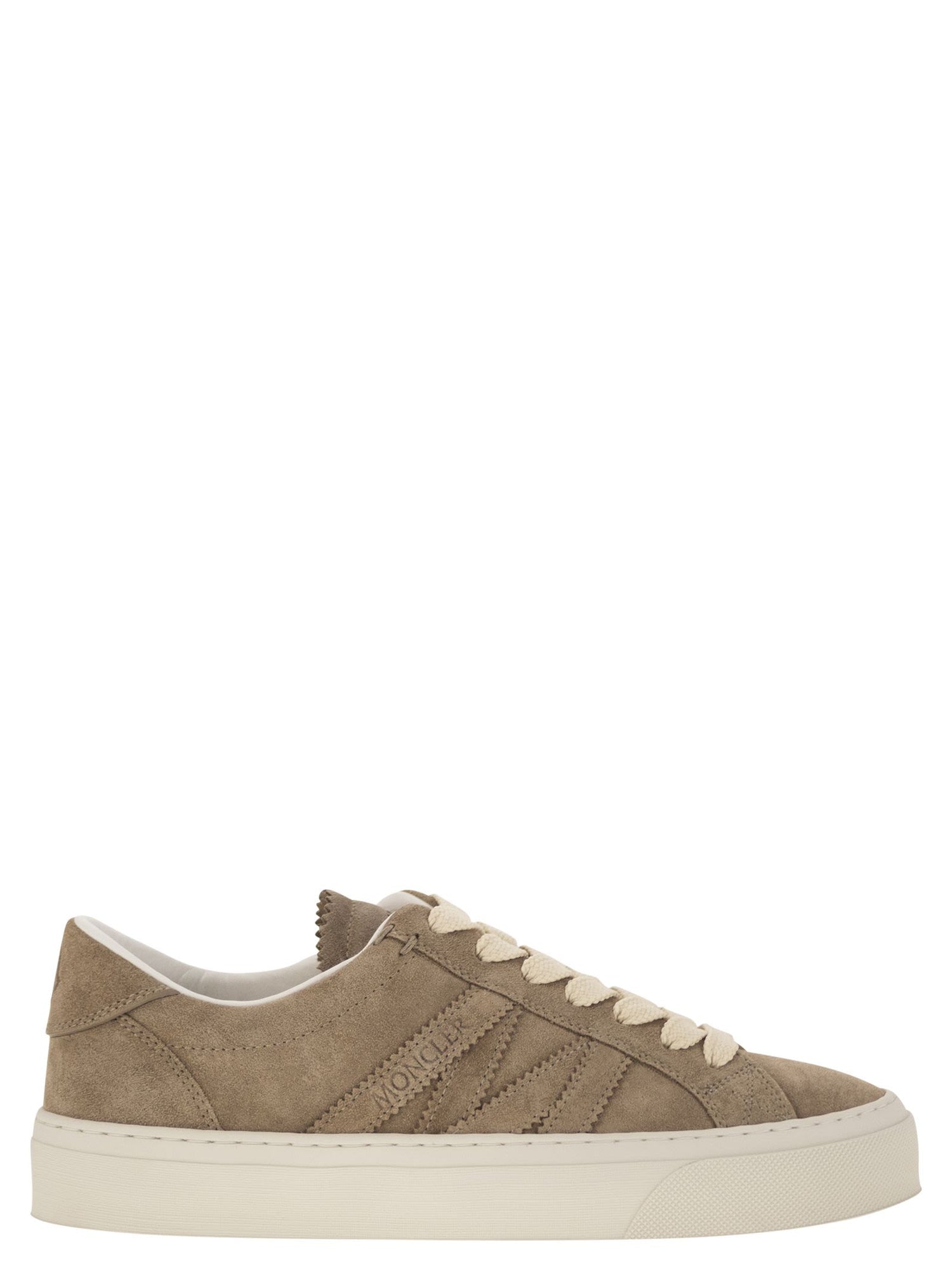 Moncler Women Monaco2 - Suede Sneakers by Luosophy