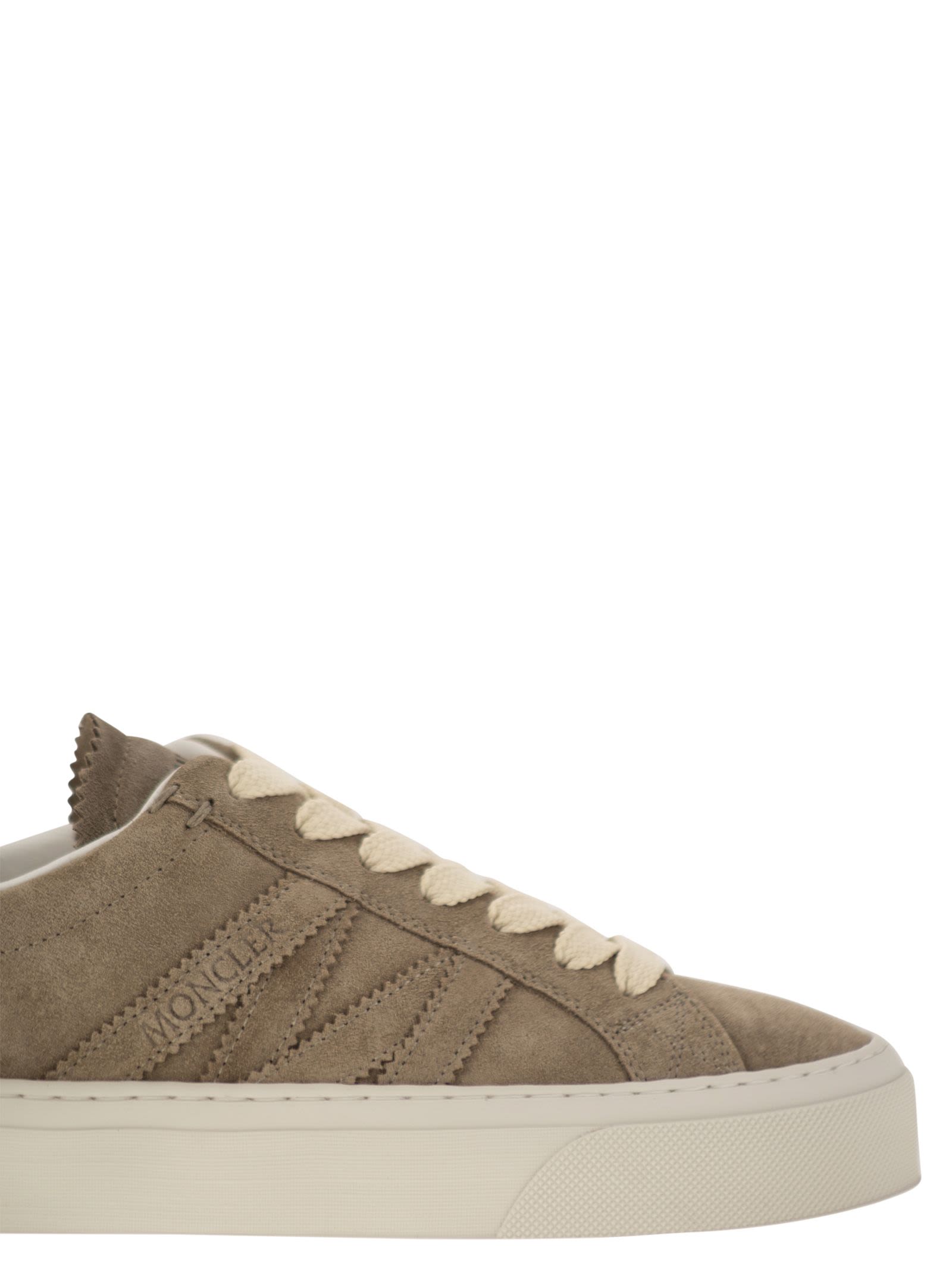 Moncler Women Monaco2 - Suede Sneakers by Luosophy