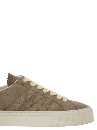 Moncler Women Monaco2 - Suede Sneakers by Luosophy