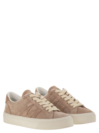 Moncler Women Monaco2 - Suede Sneakers by Luosophy