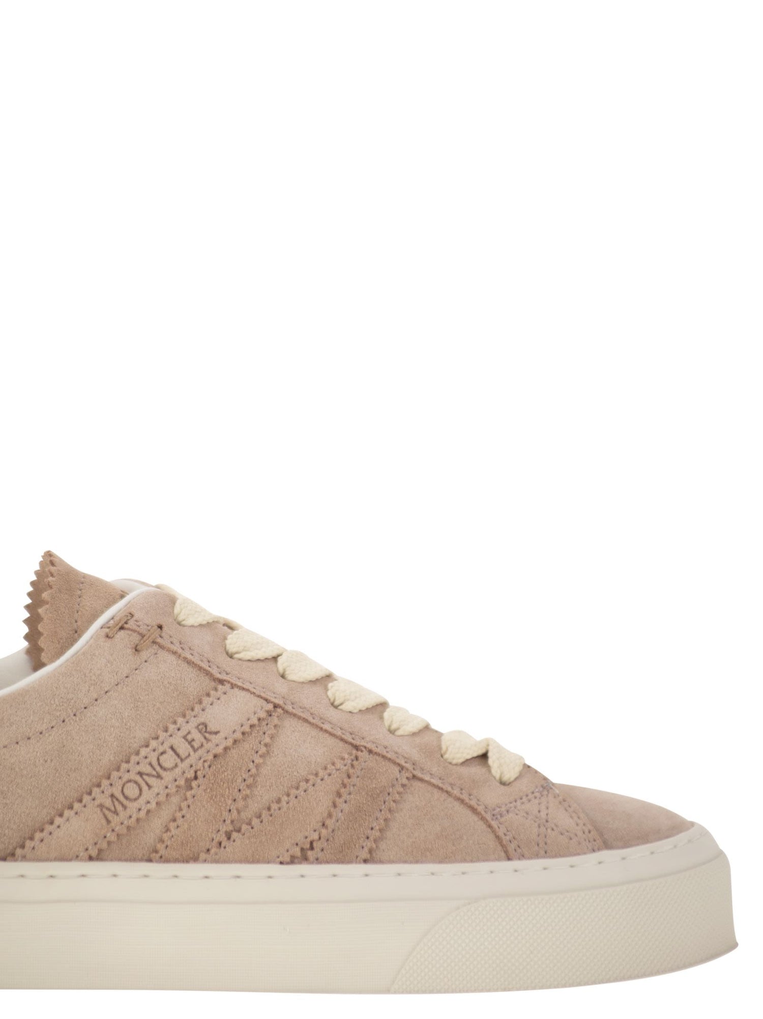 Moncler Women Monaco2 - Suede Sneakers by Luosophy