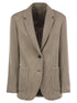 Brunello Cucinelli Women Sparkling English Rib Cotton And Viscose Knitted Jacket With Monili by Luosophy