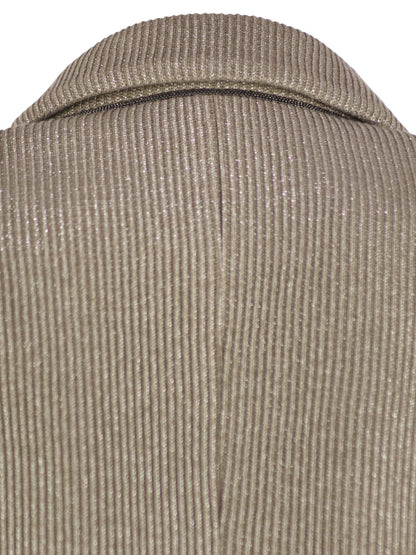 Brunello Cucinelli Women Sparkling English Rib Cotton And Viscose Knitted Jacket With Monili by Luosophy