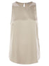 Brunello Cucinelli Women Stretch Silk Satin Top With Jewellery by Luosophy