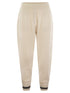 Brunello Cucinelli Women English Rib Cashmere Knit Trousers by Luosophy