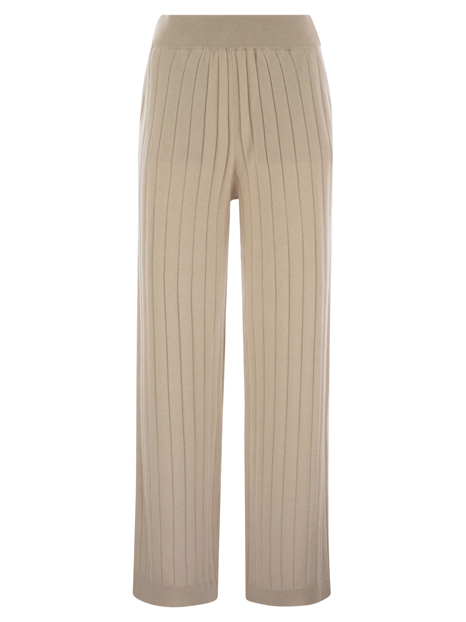 Brunello Cucinelli Women Cashmere Knit Trousers by Luosophy