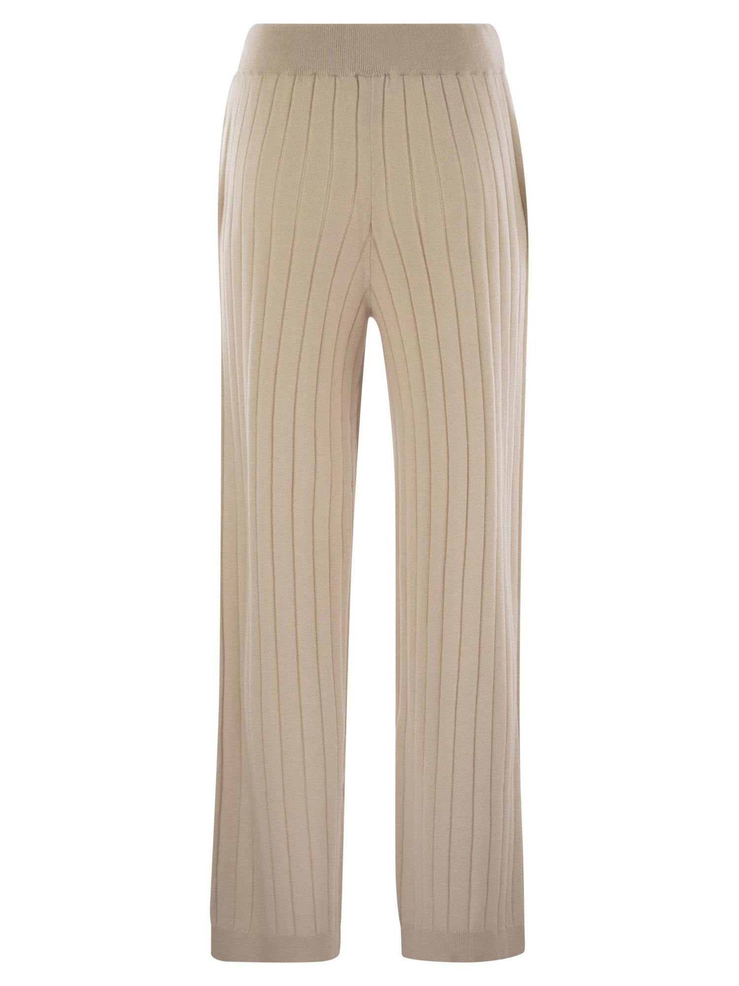 Brunello Cucinelli Women Cashmere Knit Trousers by Luosophy