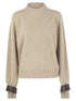 Brunello Cucinelli Women Cashmere Sweater With Shiny Detail by Luosophy