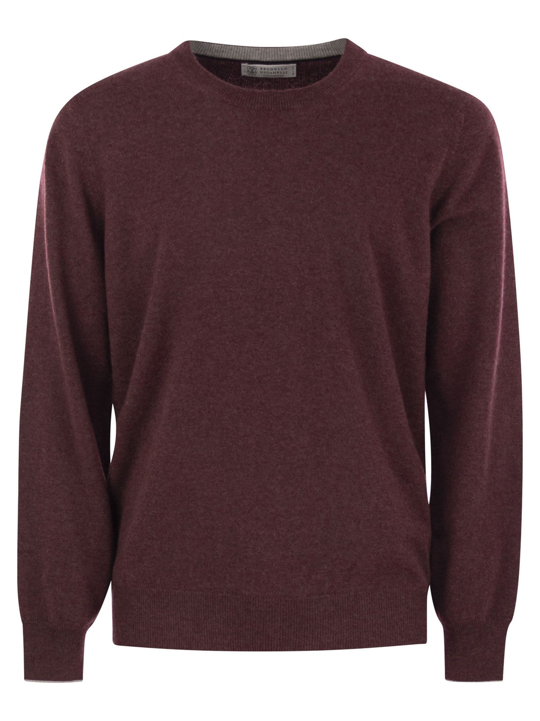 Brunello Cucinelli Men Pure Cashmere Crew-Neck Sweater - DestGlow
