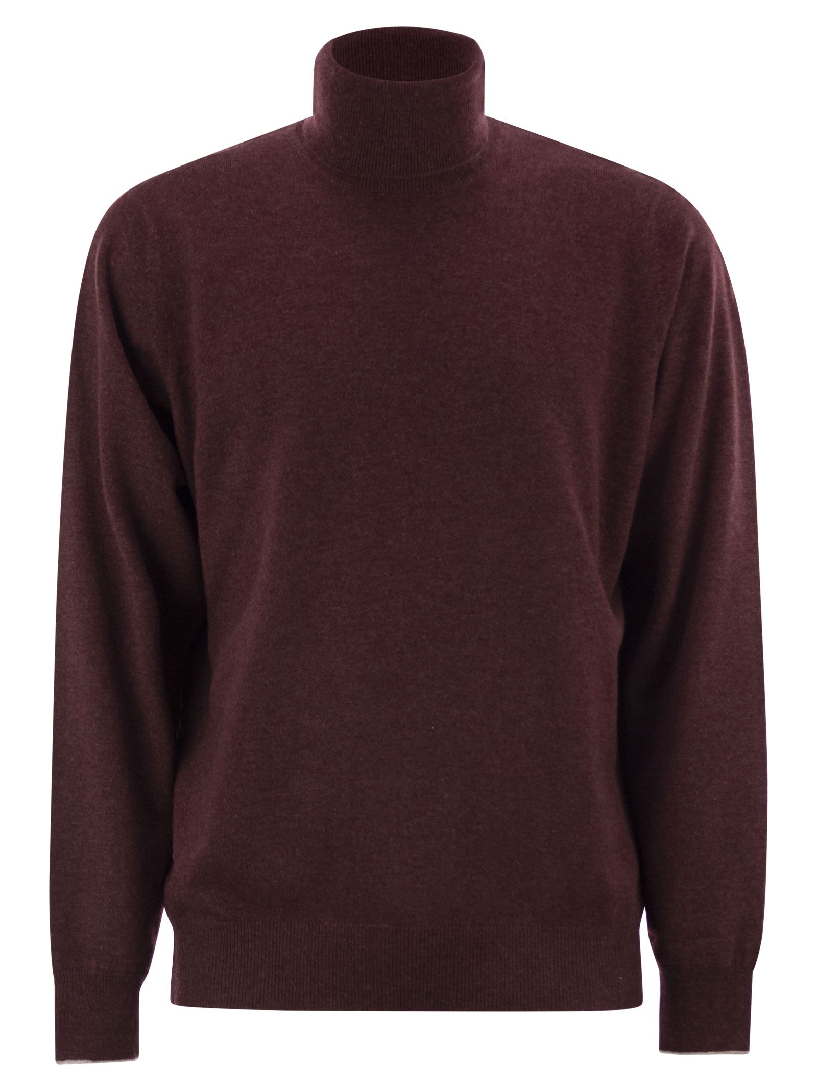 Brunello Cucinelli Men Cashmere Turtleneck Sweater by Luosophy