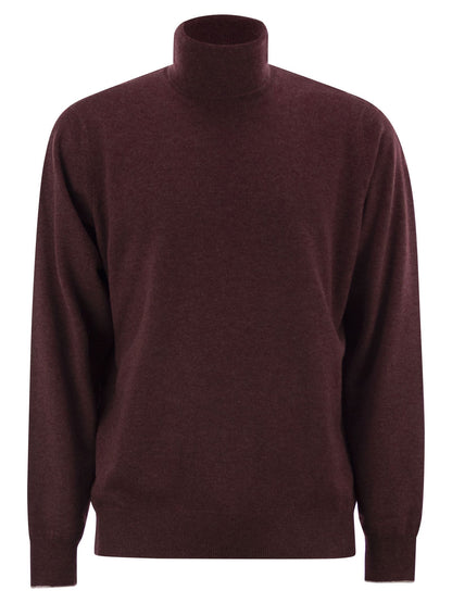 Brunello Cucinelli Men Cashmere Turtleneck Sweater by Luosophy