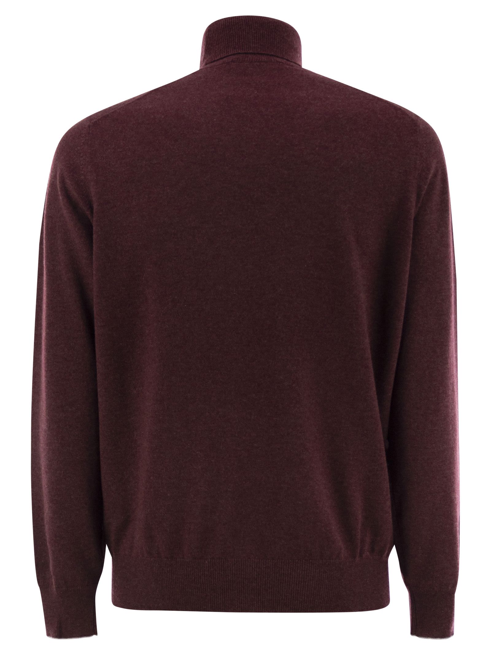 Brunello Cucinelli Men Cashmere Turtleneck Sweater by Luosophy