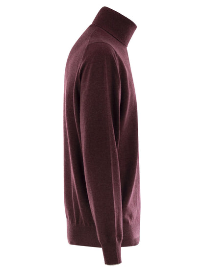 Brunello Cucinelli Men Cashmere Turtleneck Sweater by Luosophy