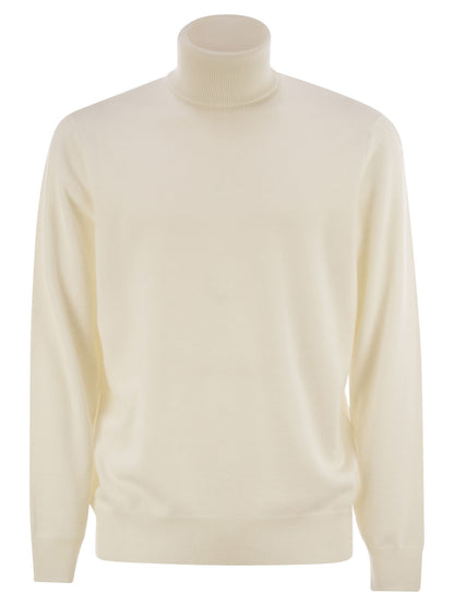 Brunello Cucinelli Men Cashmere Turtleneck Sweater by Luosophy