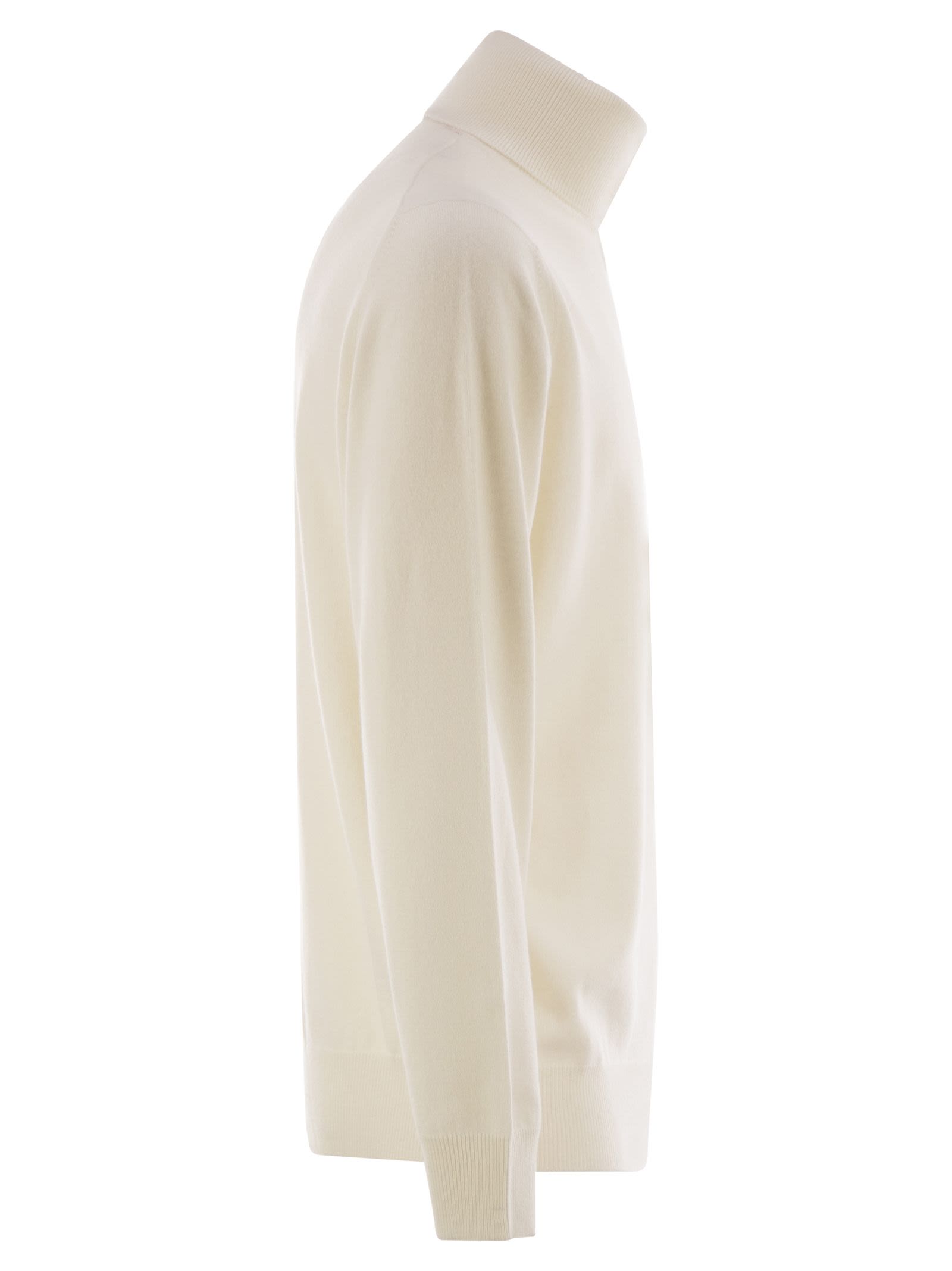 Brunello Cucinelli Men Cashmere Turtleneck Sweater by Luosophy