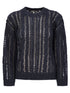 Brunello Cucinelli Women Cable & Mesh Jute And Cotton Jersey by Luosophy