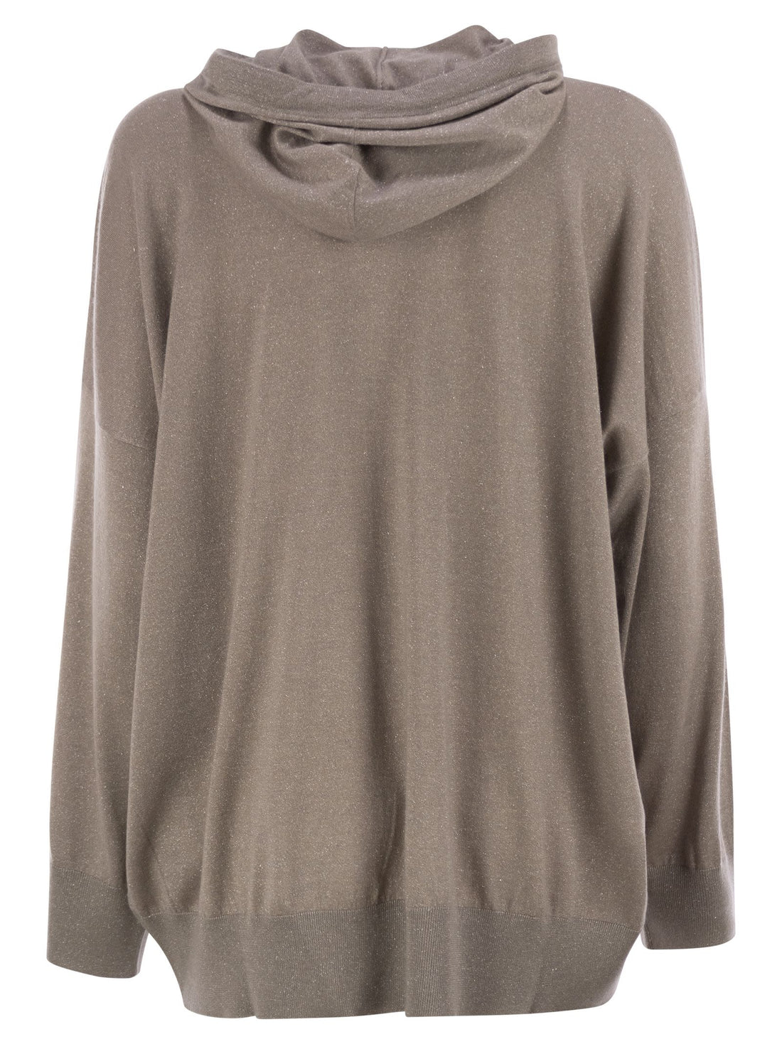Brunello Cucinelli Women Sparkling Cashmere And Silk Sweatshirt by Luosophy