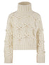 Brunello Cucinelli Women Braided High-Necked Cashmere Sweater by Luosophy