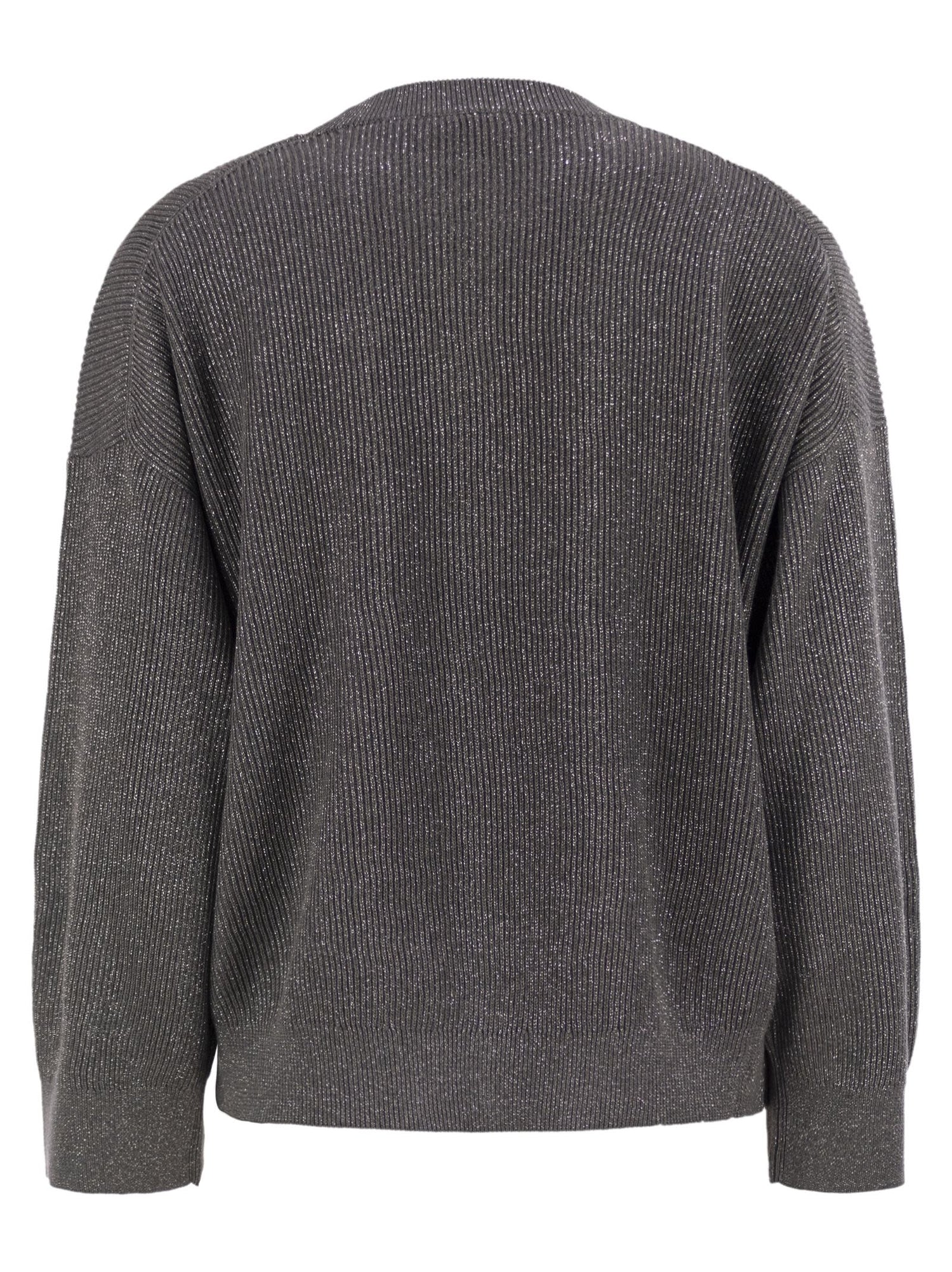 Brunello Cucinelli Women Cotton And Viscose Rib Sweater by Luosophy