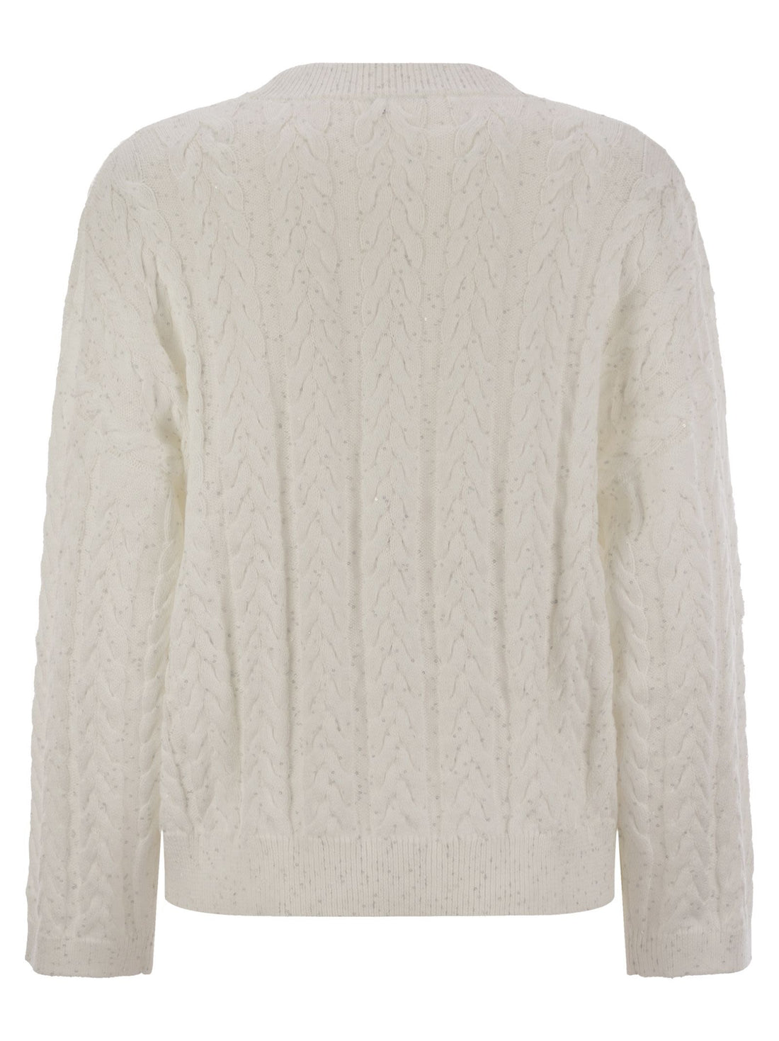 Brunello Cucinelli Women Dazzling Double Cable Cotton Jersey by Luosophy