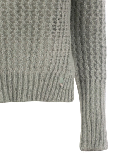 Herno Women Knitwear In Alpaca And Wool Yarn by Luosophy