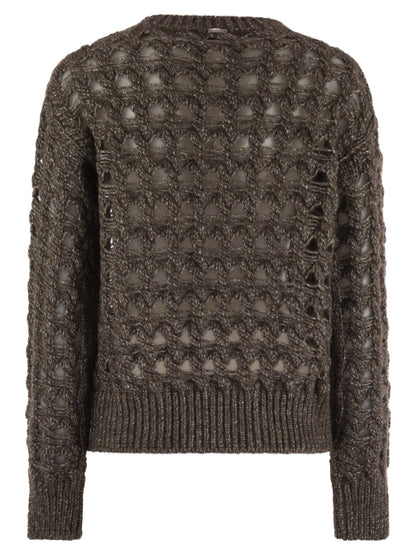 Herno Women Resort Jumper In Alpaca And Wool by Luosophy
