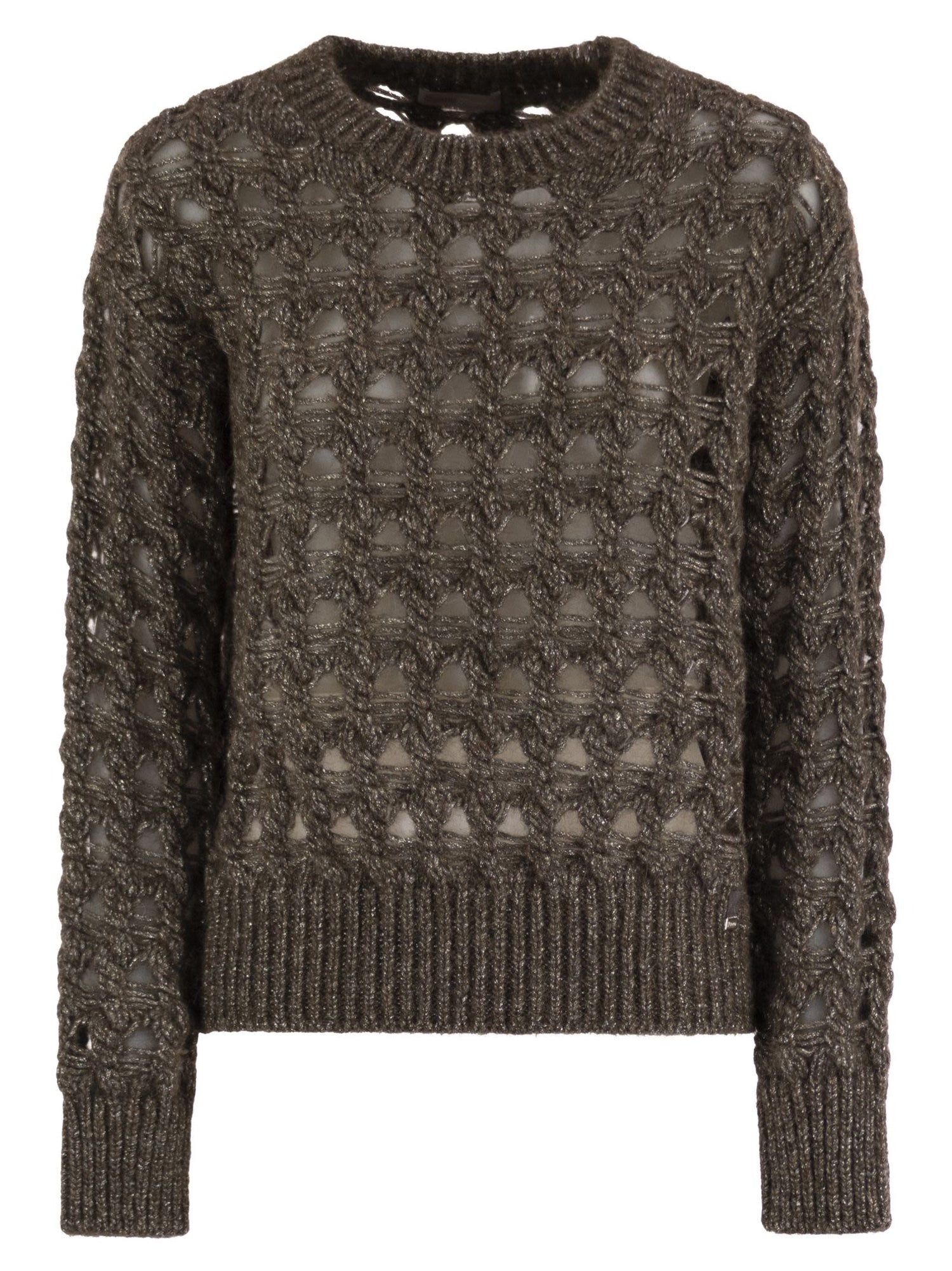 Herno Women Resort Jumper In Alpaca And Wool by Luosophy