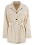 Brunello Cucinelli Women Viscose And Wool Safari Jacket by Luosophy