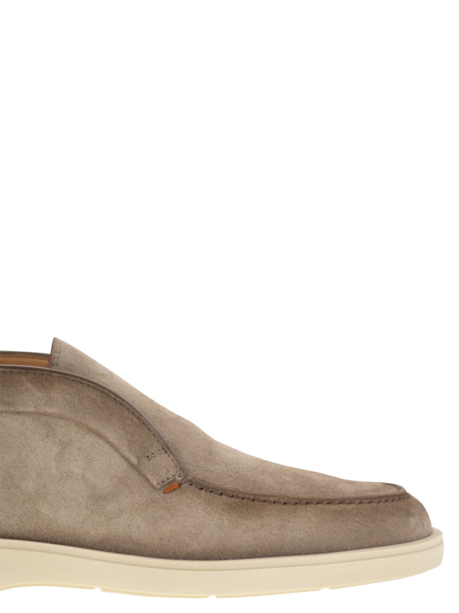 Santoni Men Suede Desert Boot by Luosophy