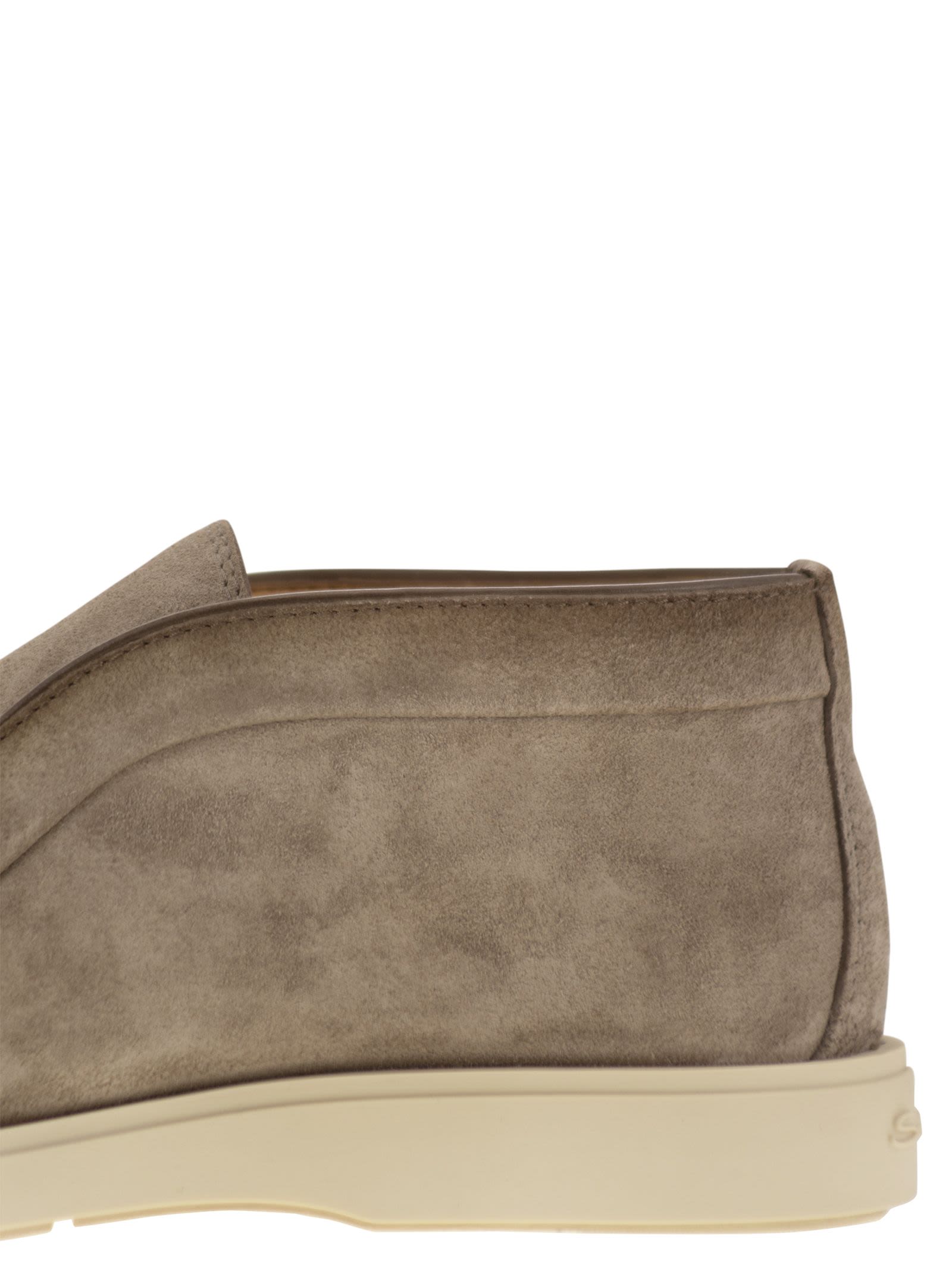 Santoni Men Suede Desert Boot by Luosophy