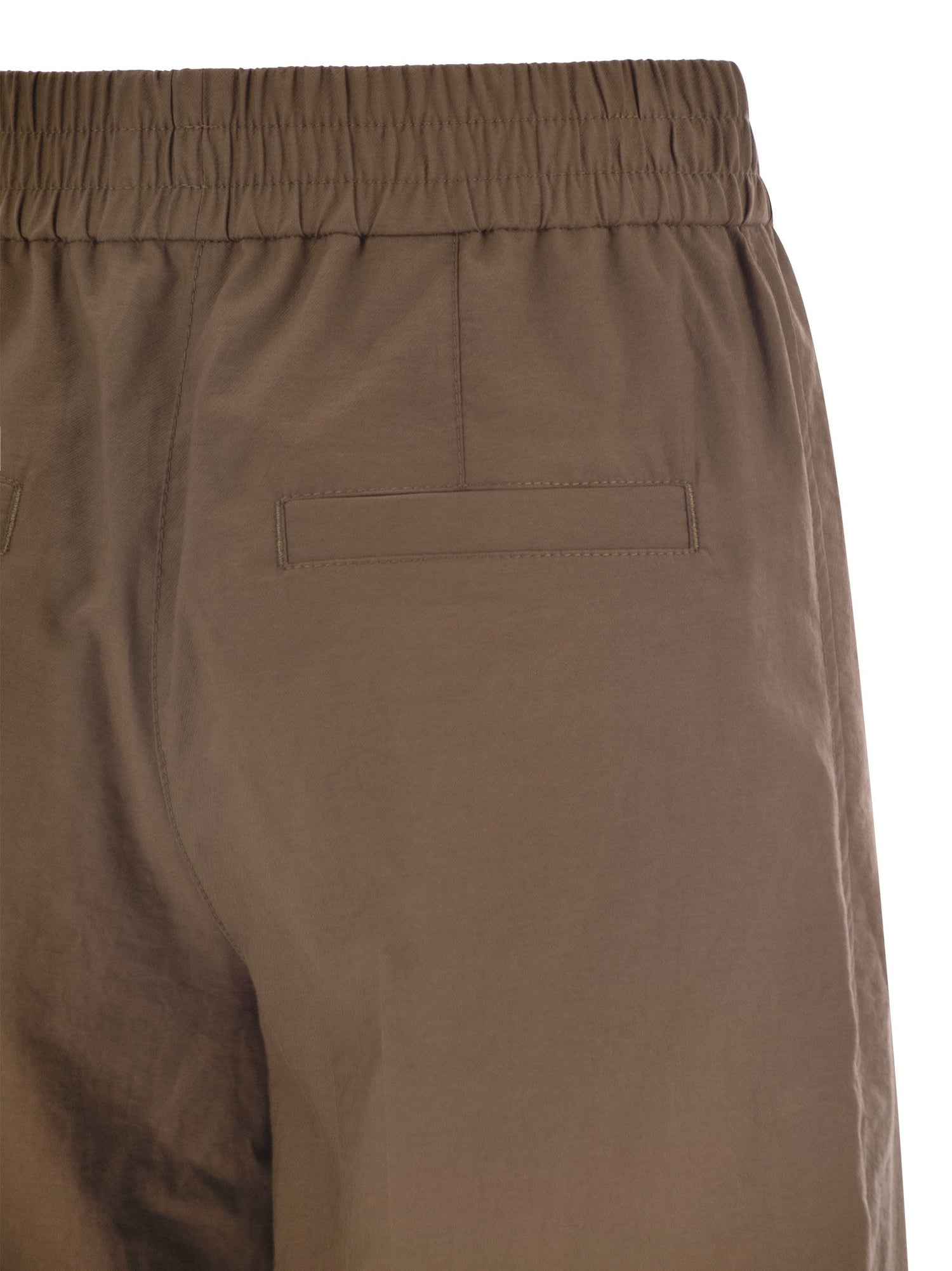 Brunello Cucinelli Women Loose Fit Cotton Trousers by Luosophy