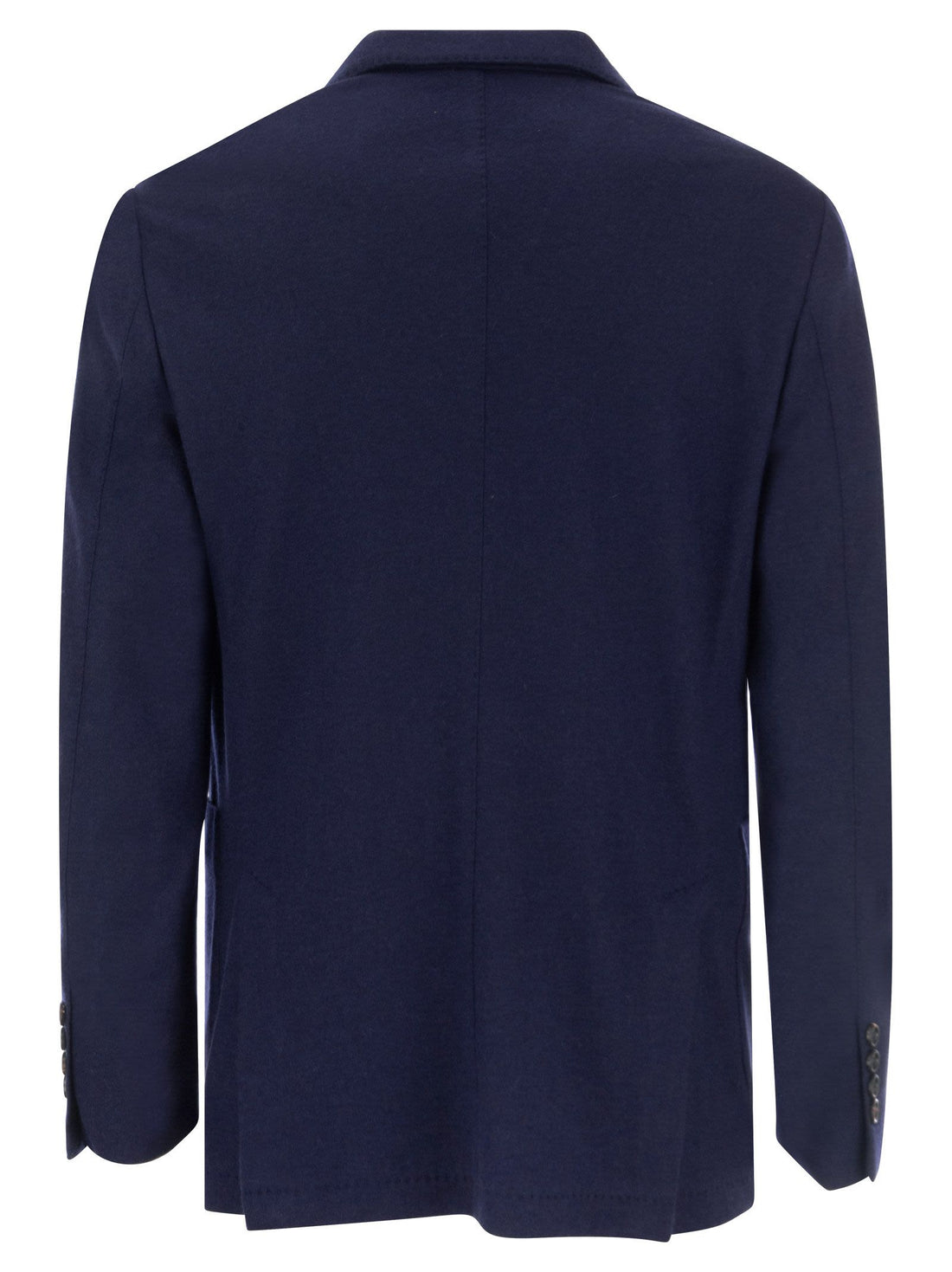 Brunello Cucinelli Men Cashmere Jersey Blazer With Patch Pockets by Luosophy