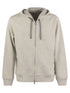 Brunello Cucinelli Men Cotton, Cashmere And Silk Fleece Zipped Topwear by Luosophy