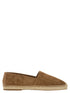 Brunello Cucinelli Men Washed Suede Espadrilles With Beading by Luosophy
