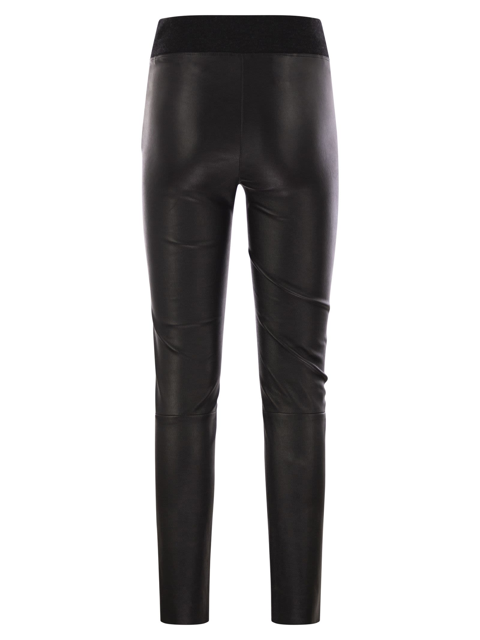 Brunello Cucinelli Women Stretch Nappa Leggings by Luosophy