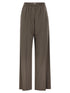 Brunello Cucinelli Women Tropical Luxury Wool Loose Trousers by Luosophy