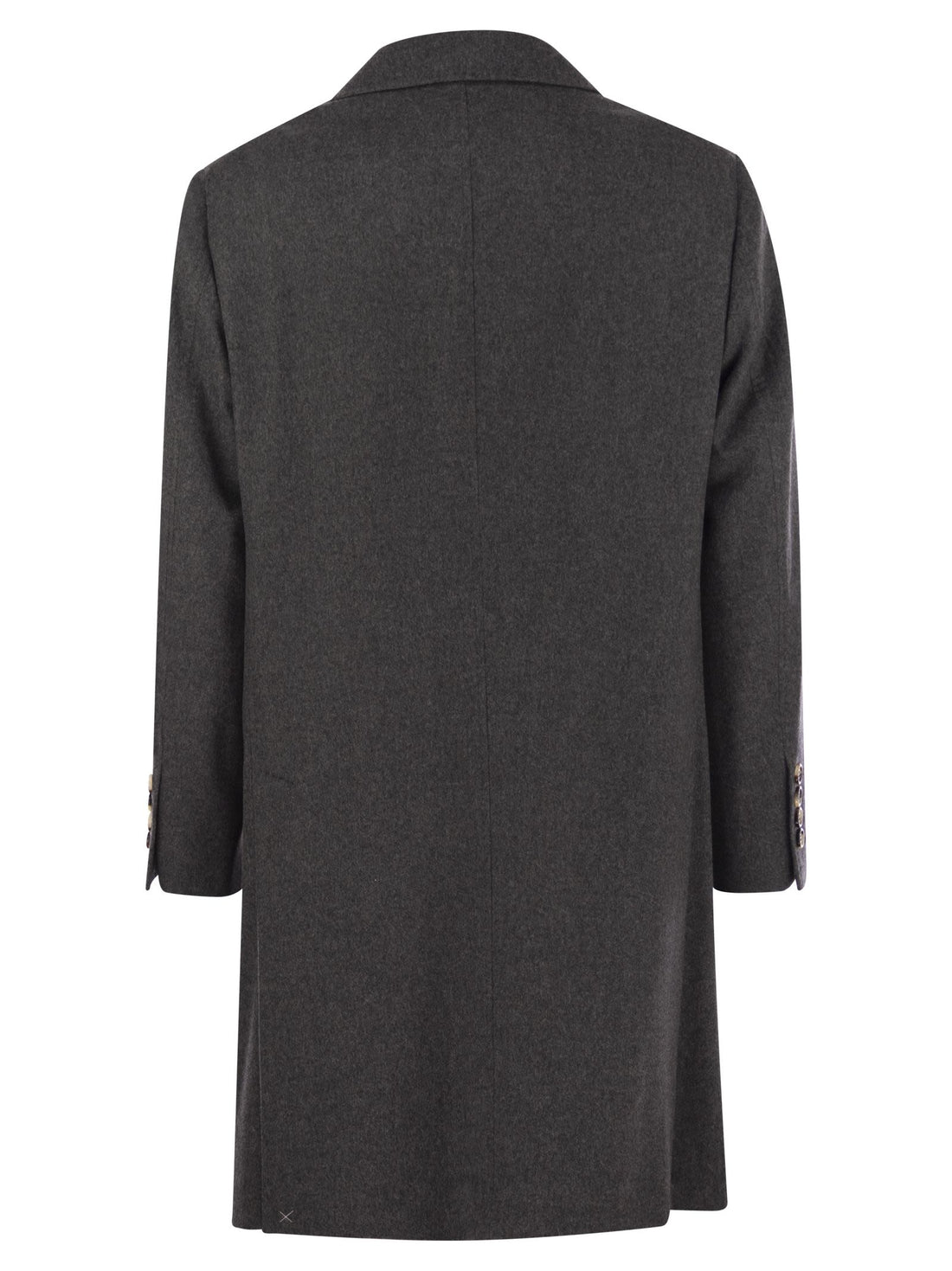 Brunello Cucinelli Men Wool And Cashmere Coat by Luosophy