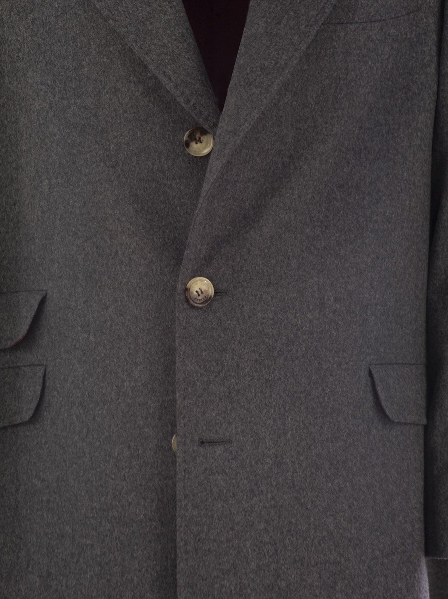 Brunello Cucinelli Men Wool And Cashmere Coat by Luosophy