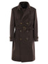 Brunello Cucinelli Men Wool Trench by Luosophy